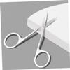 Healvian Stainless Steel Eyebrow Grooming Kit Mens Brow Shaper Tweezer Scissor Hair Clips view 4