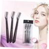 PartyKindom 12pcs Hard Eyebrow Razor Set Safety Trimmers Sensitive Skin Razor Brow Shaver Makeup Tools Easy to Clean view 4