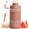 Zeria Tanning Drops to Drink  Sunless Tanning Drops for Face & Body  Vegan, Edible Self Tanner with Beta-Carotene, Tyrosine, & Copper  Natural Glow & Melanin Booster  Watermelon Flavor  50mL view 1