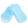 CALLARON 2Pcs Silicone Bath Scrubber and Face Cleaning Brush Set Waterproof Body Scrubber with Hooks for Shower and Bathroom Use Random Color view 1
