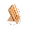 ABOOFAN Essential Oil Storage Rack Slot Bamboo Organizer for Perfume and Nail Oil Bottles Desktop Display for Home and Professional Use and Stylish Design view 2