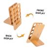 ABOOFAN Essential Oil Storage Rack Slot Bamboo Organizer for Perfume and Nail Oil Bottles Desktop Display for Home and Professional Use and Stylish Design view 3