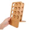ABOOFAN Essential Oil Storage Rack Slot Bamboo Organizer for Perfume and Nail Oil Bottles Desktop Display for Home and Professional Use and Stylish Design view 4
