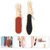 Baluue 2pcs Double-Sided Foot Rubbing Boards Exfoliating Scrapers for Removal and Smooth Skin Care for Home Pedicure and Foot Care view 2