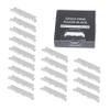 BAZEITFLOW 100pcs Face for Smooth Shaving Old Folding Barber Cutter for Safe Grooming and Precision Face Cutting view 1