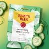 Burt's Bees Christmas Gifts - Face Mask Bundle Set, Hydrating Watermelon, Calming Rose, & Refreshing Cucumber, Face Sheet Masks for Single Use Skin Care, 99% Natural Origin, 3 Count, 0.33oz Each view 3