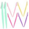 Beavorty Eyebrow Razor Set 10-Piece Manual Eyebrow Shaping Tools for Women Random Color and Shaping view 1
