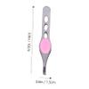 Beaupretty 4pcs Eyebrow Clamp Eyebrow Tweezers for Precise Hair Removal and Shaping Lightweight and Portable Makeup Tool for Beauty Enthusiasts view 2