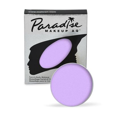 Mehron Makeup Paradise Makeup AQ Refill Size | Stage & Screen Performance, Face & Body Painting, Beauty, Cosplay, and Halloween | Water Activated Face Paint, Body Paint .25 oz (7 ml) - Pastel Purple