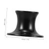 Beaupretty Men's Shaving Brush Drying Stand Safety Holder Opening Alloy Base for Bathroom Travel Elegant Design Secure Placement Space Efficient Compatible view 2