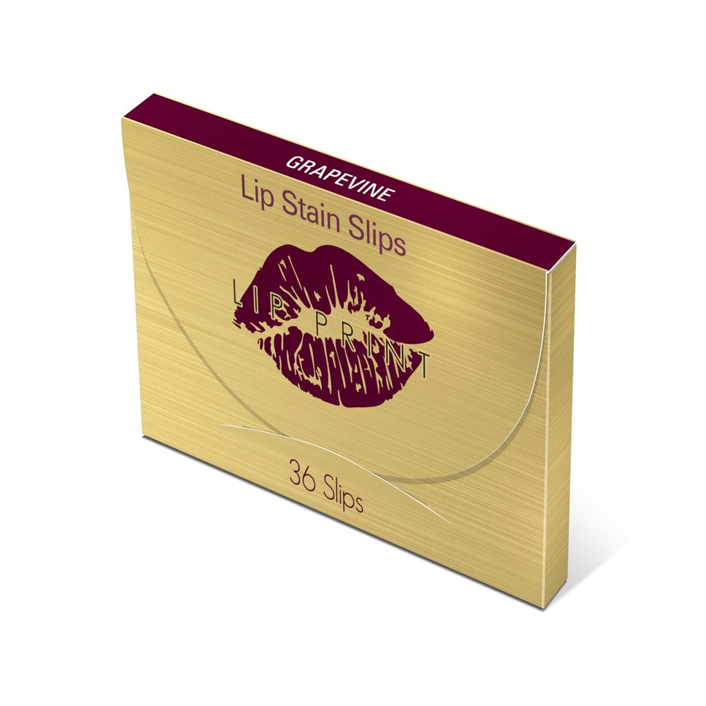 Be the Envy NV Lip Print | Grapevine | Natural Rosey Brown | Long-Lasting, Buildable Matte Finish | Food-Grade Edible Ink | Vegan, Gluten-Free, Cruelty-Free | 36 Tissue Sheets