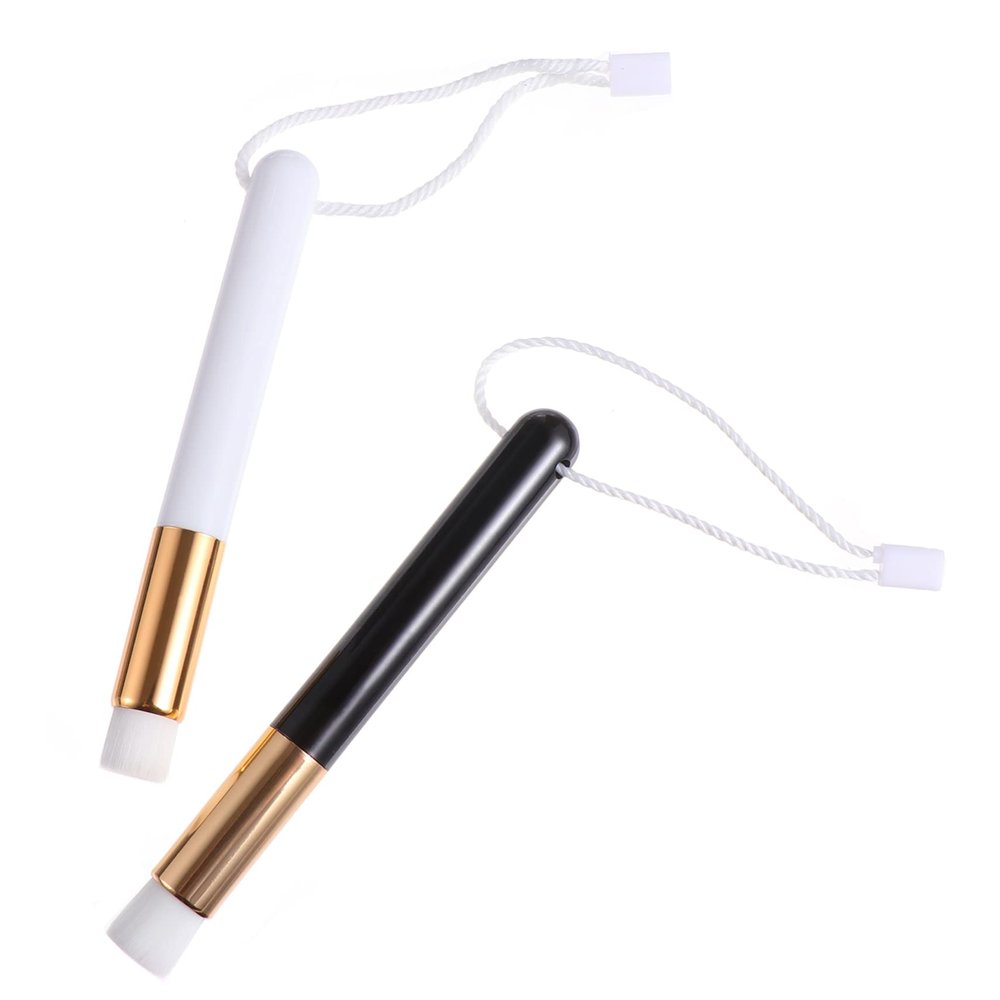 GALPADA 2pcs Eyelash Extension Cleanser Brush Skin-friendly Lash Mascara Wand for Salon Store Home Use