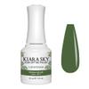 KIARA SKY Gel Polish | Soak-Off All In One 0.5 fl oz | G5111 Fronds for Life (Moss Green Shade) view 2