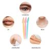 3 Pack Eyebrow Razor Blades for Multipurpose Exfoliating Dermaplaning Tool Trimming and Shaving Grooming with 1 Precision Cover. view 4