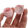 SAFIGLE 12-Piece Small Refillable Plastic Cosmetic Containers with Lids for Cream and Lotion Portable Makeup Jars for Travel and Storage view 3