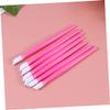 CALLARON 100pcs Plastic Manicure Tools Nail Brush Cuticle Pusher Skin Remover Dead Skin Pusher for Home Nail Art view 2