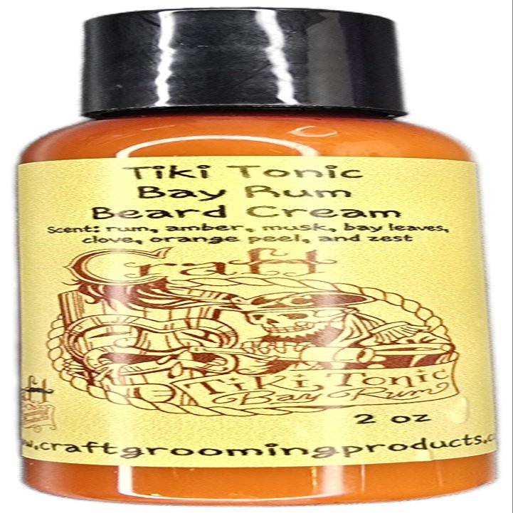 Craft Grooming Products Tiki Tonic Bay Rum Beard Cream