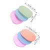 BAZEITFLOW 6Pcs Exfoliating Facial Sponges Set Portable Reusable Face Cleaners for Household Use Compact Face Scrubber for Gentle Cleansing and Makeup Removal Random Color view 2