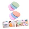 BAZEITFLOW 6Pcs Exfoliating Facial Sponges Set Portable Reusable Face Cleaners for Household Use Compact Face Scrubber for Gentle Cleansing and Makeup Removal Random Color view 4