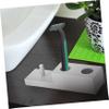 Beaupretty 1pc Three--one Holder Stand for Manual Shaving Bathroom Organizer for and Brush Design Space-saving Shaving Tool Storage view 2