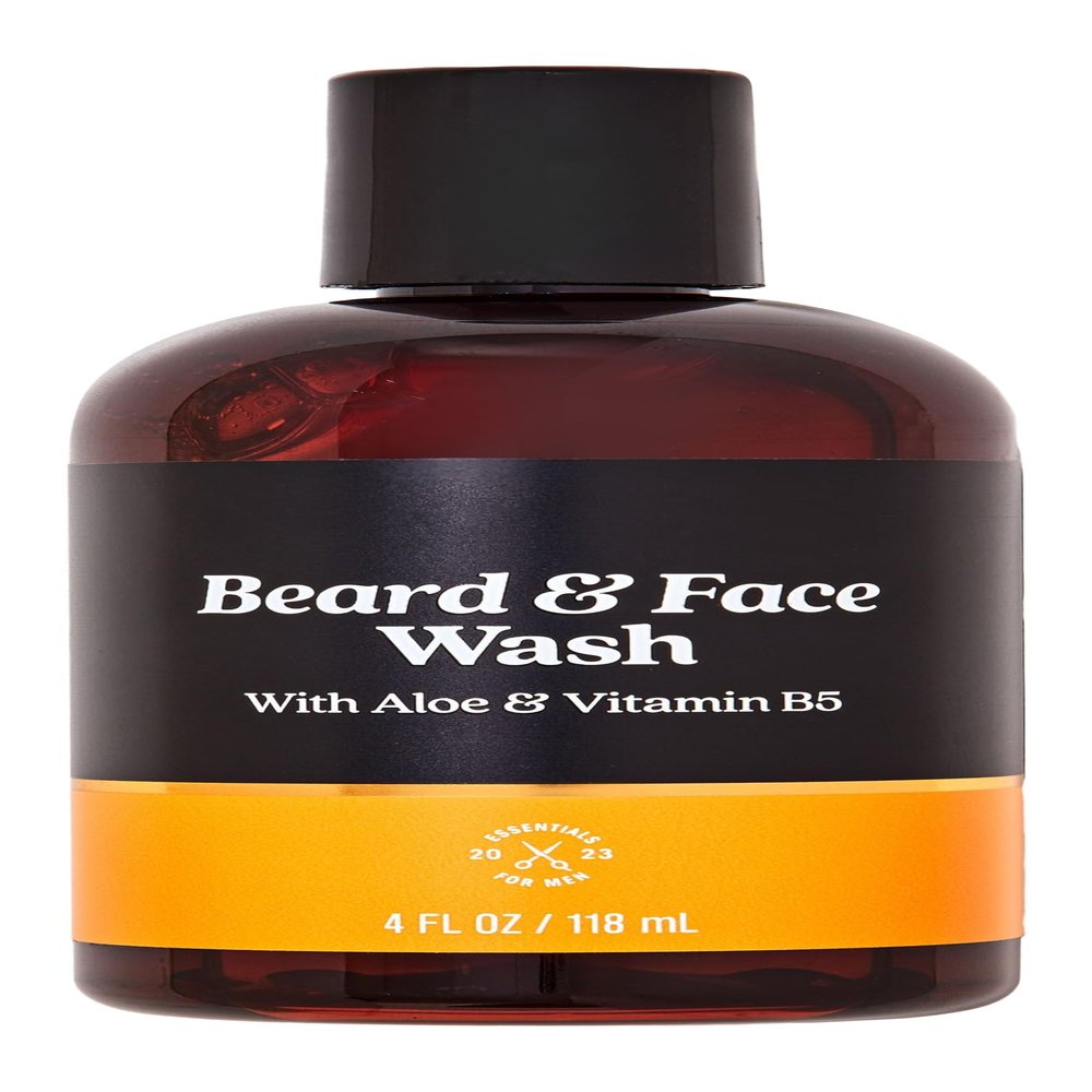 Bath and Body Beard & Face Wash With Aloe & Vitamin B5 | 4 oz