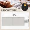 2Pcs Massage Table Sheet, 87 x 51" PVC Reusable Wax Mat Pad Waterproof Massage Bed Cover Sheet (2Pcs White) view 2