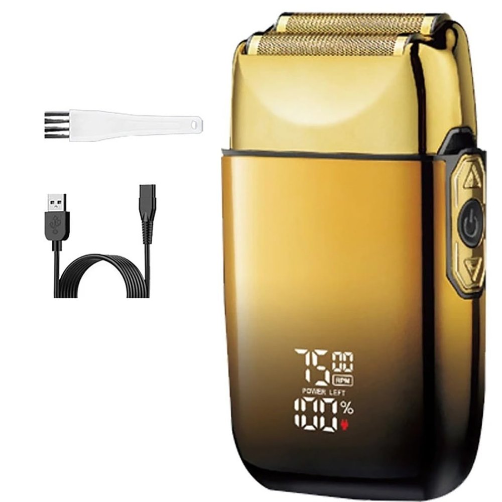 Men's Shaver, Hair Rechargeable Beard Foil Razor For Men Bald Head Shaving For Men Machine