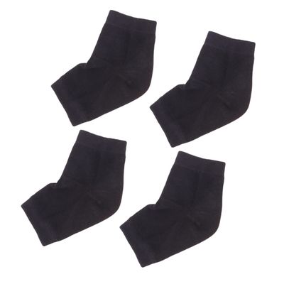 CALLARON 2pairs Moisturizing Gel Ankle Socks Crack Protection Soft Breathable for Men Women