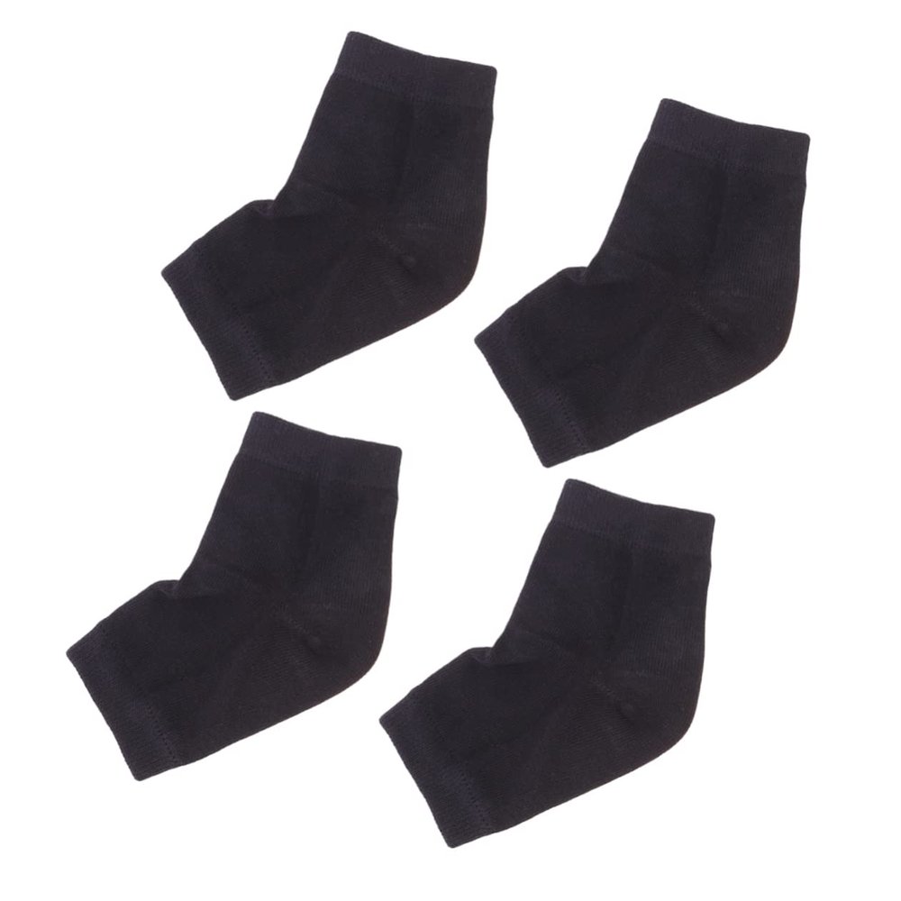 CALLARON 2pairs Moisturizing Gel Ankle Socks Crack Protection Soft Breathable for Men Women