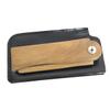 BAZEITFLOW 1set Portable Folding Wooden Beard Comb with Case Ergonomic Design for Easy Use for Travel and Home Grooming view 1