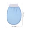 Beaupretty 4pcs Exfoliating Bath Mitts Set Deep Exfoliating Gloves for Body Scrubbing Soft Silk-Like Fiber Dead Skin Remover view 2
