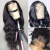 13x4 Lace Front Wigs Body Wave Brazilian Hair Pre-Plucked with Baby Hair Glueless Lace Front Human Hair Wig Wavy Natural Color for Black Women (130% Density, 18inch) view 2