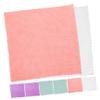 BAZEITFLOW 8pcs Square Coral Towels Luxury Bath Towel Soft Face Highly Absorbent No Shed No Fade view 1