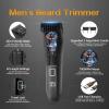 Beatslm Manscape Beard Trimmer for Men, Groin & Body Hair Trimmer, Ball Shaver, Nose Hair Clippers, All-in-One IPX7 Waterproof Men's Wet/Dry Groomer Kit, Rechargeable with Travel Case, LED Display view 2