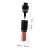 Beavorty Blush Brush with Press Mechanism for Loose Powder Application Portable Travel Makeup Tool for Foundation Contour and Highlight Easy Powder Dispensing for Effortless Makeup view 2