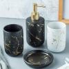 PRIMEGA White Marble Toiletry Set Three Pieces view 2