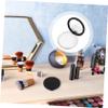PENIKOKO 2pcs Portable Loose Powder Box Puff Makeup Powder Container Lightweight Cosmetic Storage for Travel Easy to Pour Tidy Bathroom Counter view 2