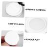 PENIKOKO 2pcs Portable Loose Powder Box Puff Makeup Powder Container Lightweight Cosmetic Storage for Travel Easy to Pour Tidy Bathroom Counter view 3