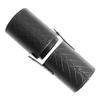 Beavorty Makeup Brush Holder Organizer Portable Pu Makeup Tool Storage for Brushes Lipsticks and More Elegant Stripe Design view 1