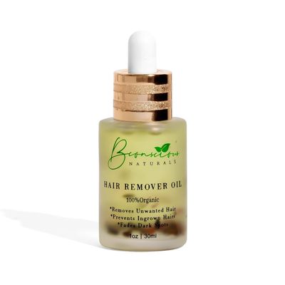 Bconscious Naturals Hair Inhibiting Oil  Plant-Based Hair Growth Reduction, Hydrating & Non-Greasy Formula for All Skin Types