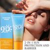 Double Tube Multi Effect Isolation and Sunscreen Lotion For Body & Face, Antioxidants Broad Spectrum Sunscreen SPF 90+, Natural Sunblock for Outdoor UVA/UVB Protection view 3