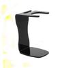 HONMEET Men Acrylic Shaving Brush Stand Elegant Organizer for Traditional Shaving Tools for Home Barber and Salon Use Fits to Brushes view 2