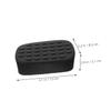 PartyKindom 3pcs Hair Washing Neck Rest Cushions Comfortable Support Pads for Salon Shampoo Bowls and Easy to Clean Necking Pillows for Spa Hair Wash Basins Black view 2