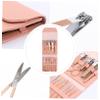 NIYANGLE 1set Rose Gold Nail Care Set Practical Manicure Kit for Home Use Includes Nail Clippers Files and Beauty Tools for All Ages Ergonomic Design for Easy Handling view 3