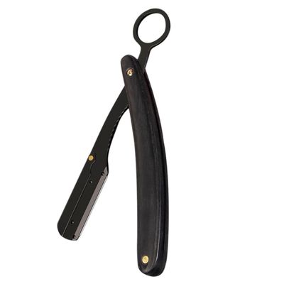 DEARMAMY Portable Beard Razor Manual Shaving Tool with Handle for present for Men Travel Friendly Design Without