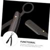 DEARMAMY Portable Beard Razor Manual Shaving Tool with Handle for present for Men Travel Friendly Design Without view 2