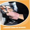 Beaupretty Silicone Makeup Mixing Palette with Wrist Strap 1-Piece Face Palette for Liquid Makeup Easy Clean Foundation Mixing Tray for Women and Girls for Application and Storage view 3