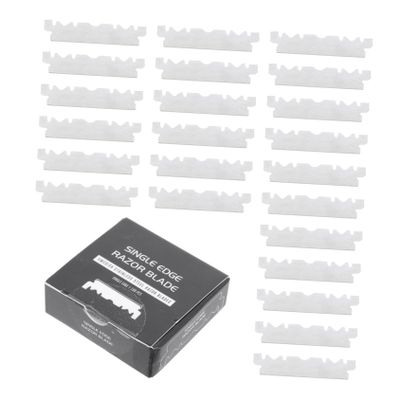 BESTYASH 300pcs Single Face for Smooth Shaving Half Face Cutter for Barbers and Home Use for Grooming and Beard Trimming
