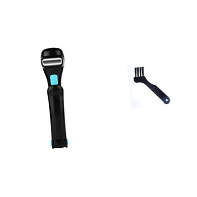DEARMAMY Back Hair Removal Razor Electric Shaver for Men Body Shaver Hair Removal Device Black