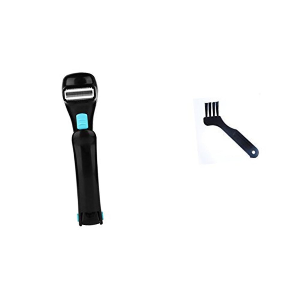 DEARMAMY Back Hair Removal Razor Electric Shaver for Men Body Shaver Hair Removal Device Black
